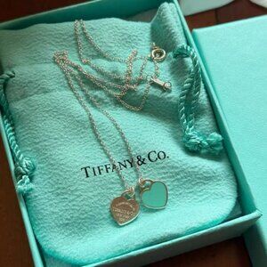 Tiffany & Co. Classic Double Heart Necklace